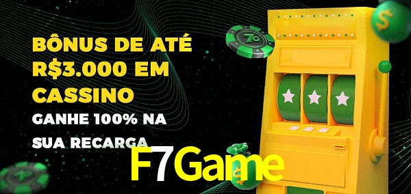 F7Game melhor bônus de depósito