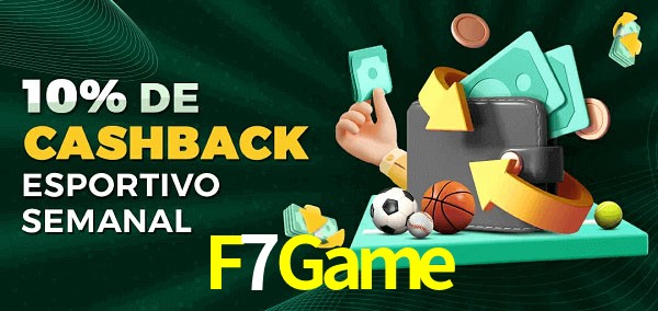 10% de bônus de cashback na F7Game